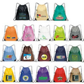 Multi Purpose Drawstring Tote Bag ( 15"x18")